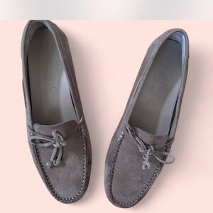 THE FLEXX Women's Taupe Suede Loafers